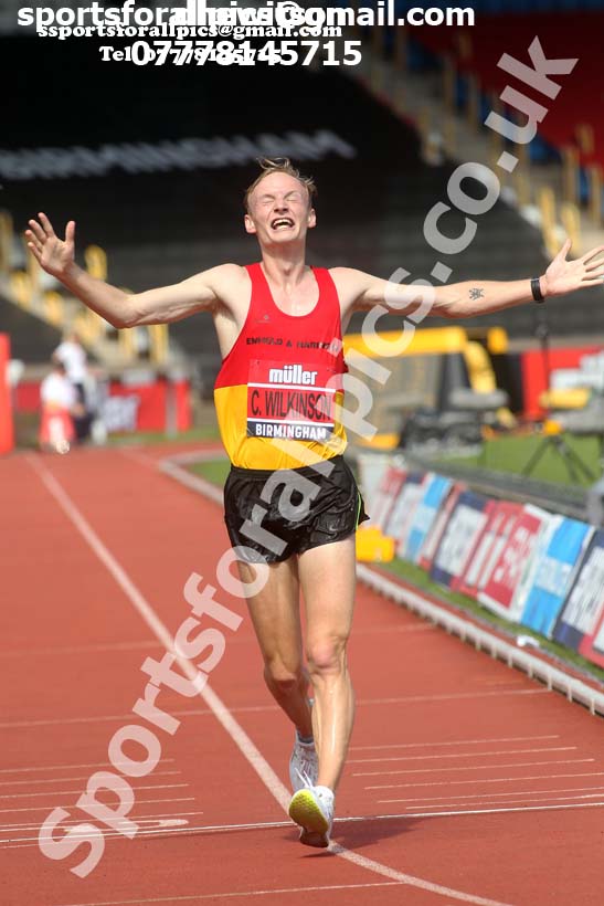 Mens 5000 metres walk, 2019 Muller British Championships, Alexander Stadium, Birmingham. Photo: David T. Hewitson/Sports for All Pics